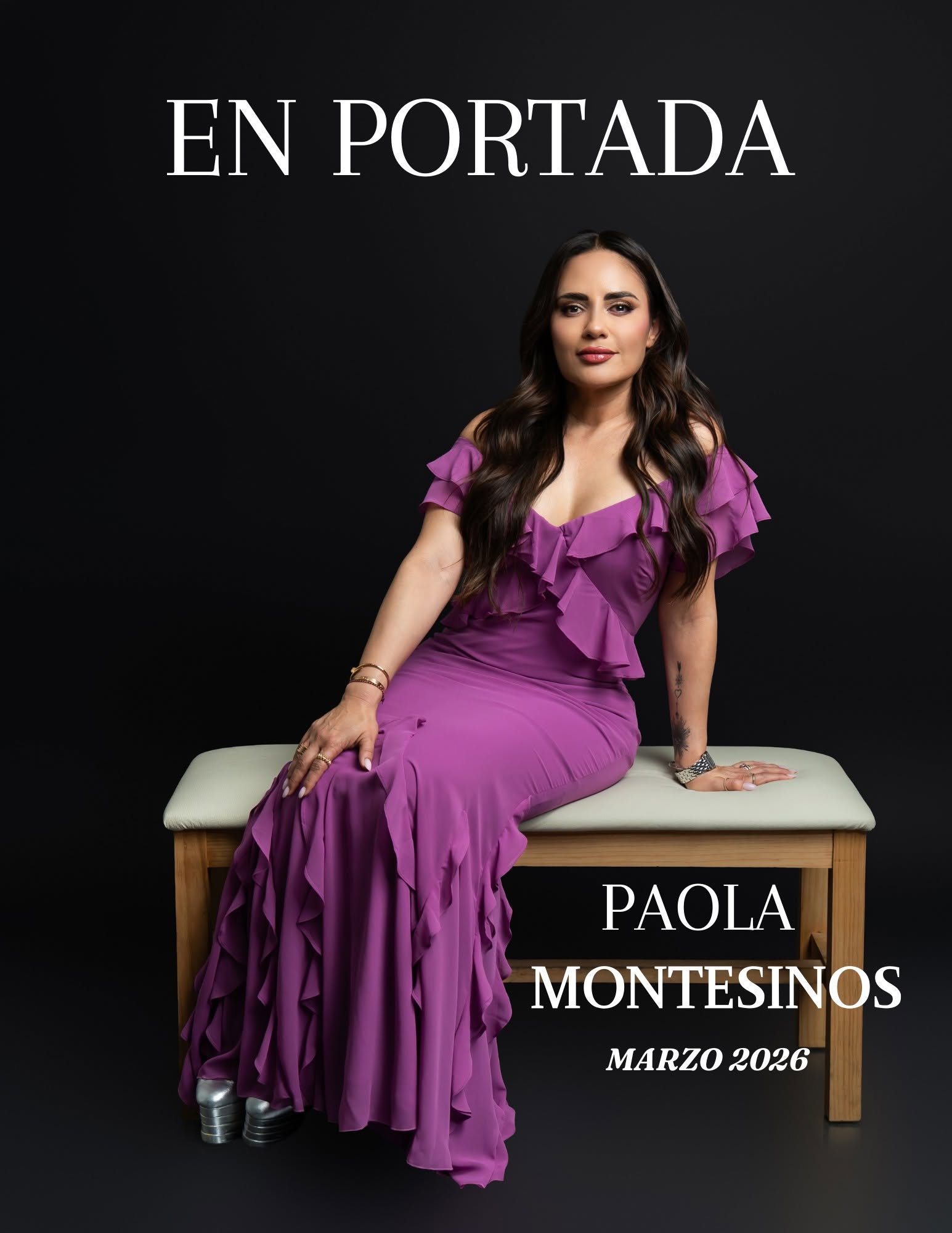 Paola Montesinos — En Portada, Marzo 2026